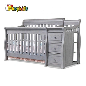 Top sale baby wooden crib for wholesale W08E029C