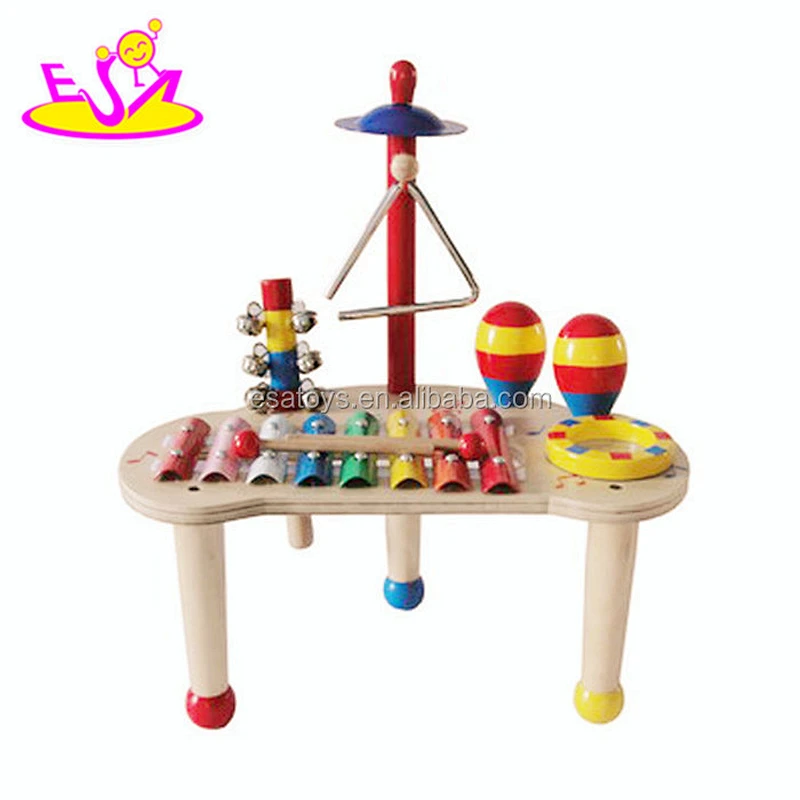 new hot sale wooden toy knock baby music set W07A063