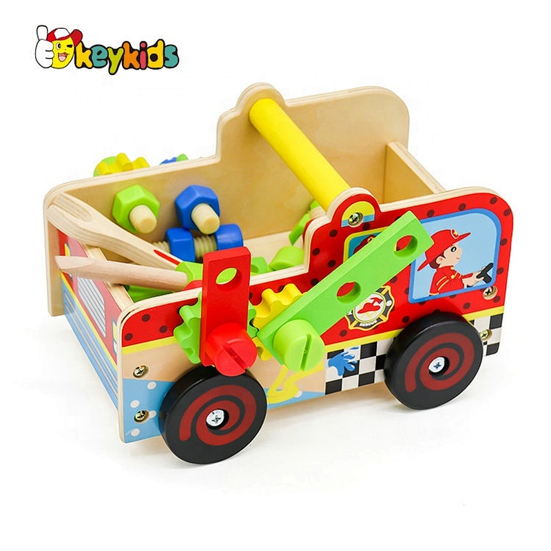 Carpentry Pretend Wooden Play Tool Bench For Kids W03D124