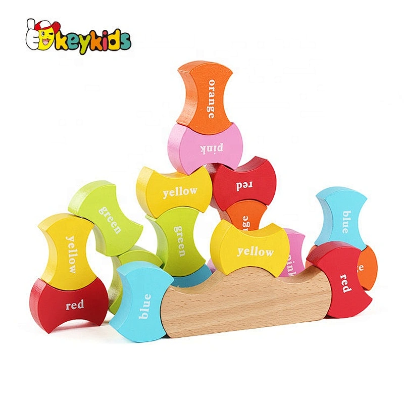 wholesale educational wooden geometric math puzzles for children W12F039