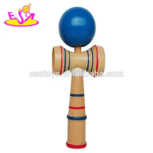 Popular kendama with high quality,Colorful wooden kendama toy game of different size,wooden Kendama toy with 18*6*7cm W01A015