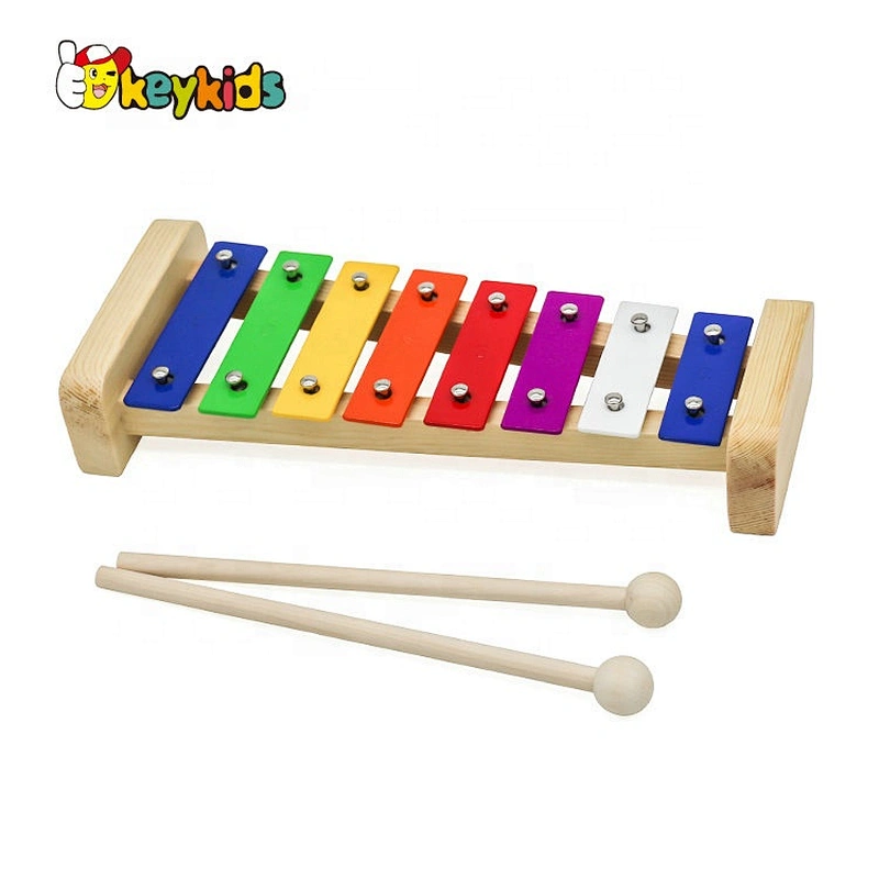 Customizable Educational Wood Metal Best Xylophone For Toddlers W07C089