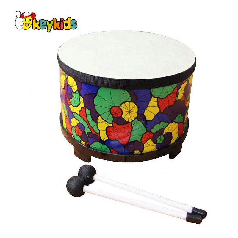 Newest   wooden drum toy for training hands skill of children W07J052