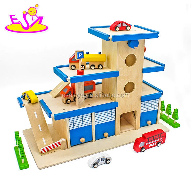 hottest children wooden depot toy for preschoolers W04B032