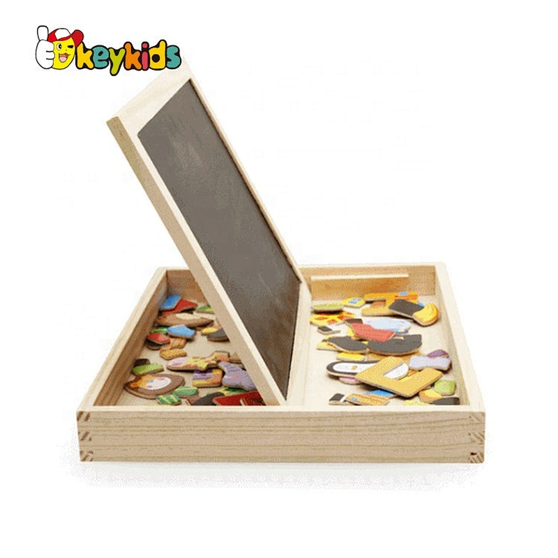 2021 New released educational wooden magnetic board for kids W12B137