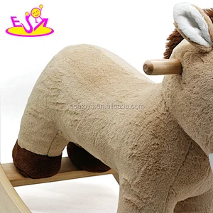 New hottest funny plush baby rocking animal for riding W16D113