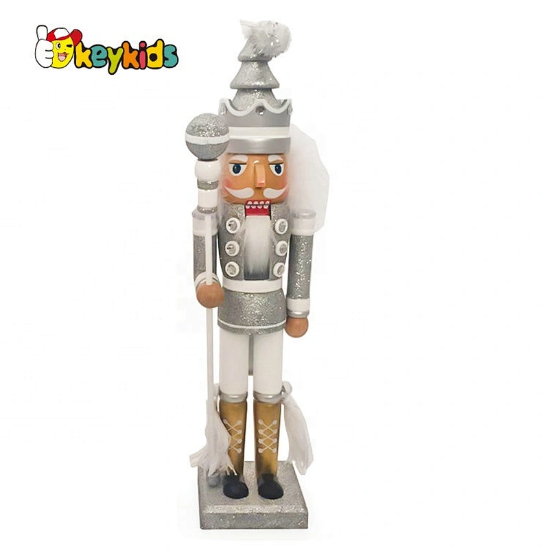 2019 Handcraft kids wooden nutcracker statue for wholesale W02A335