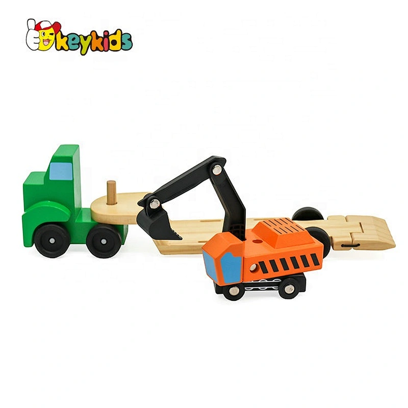 Most popular mini wooden toy cars and trucks for children W04A458