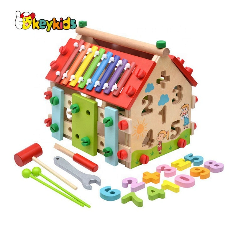 2021 Hot selling wooden multifunctional toys  for children W12D299