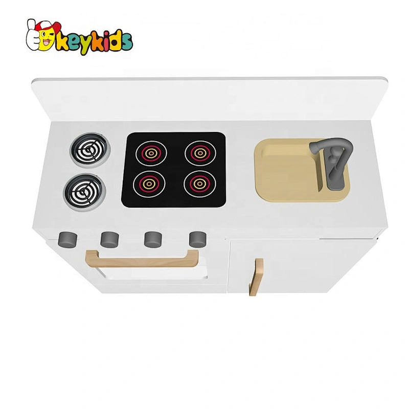 New design children wooden interactive pretend play toy cooking set with real water W10C625