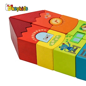 2021 Customize educational wooden nesting and stacking blocks for children W13A240