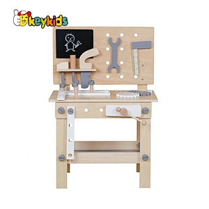 2021 New released wooden busy learning boys tool bench for wholesale W03D076F