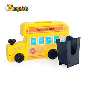 2020 wholesale preschool wooden domino laying train for kids W15A081C