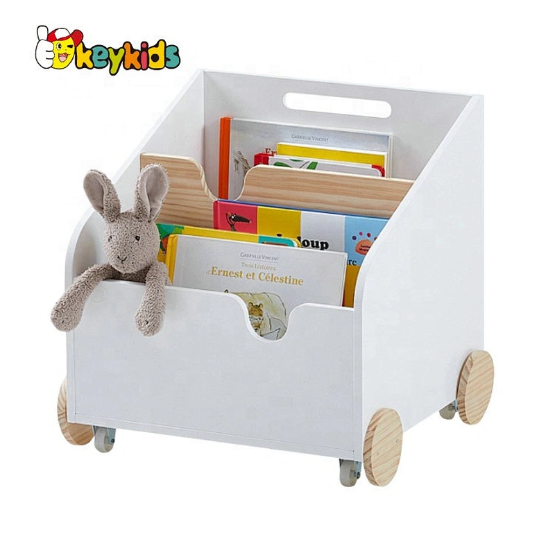 Wholesale White Wooden Playroom Storage Boxes For Kids W08C288