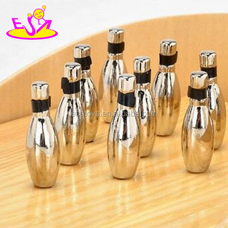 new arrival kids pretend play wood bowling for indoor W01A155