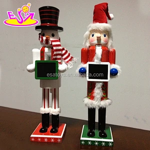 2015 Christmas Decoration And Holiday Decoration Gift Use,Christmas nutcracker soldier,Lovely mini wooden Nutcracker toy W02A078