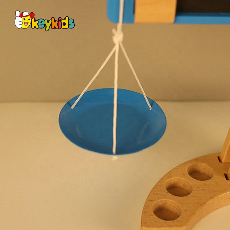 2021 Hot selling early educational toys wooden block balance game for children W11F101
