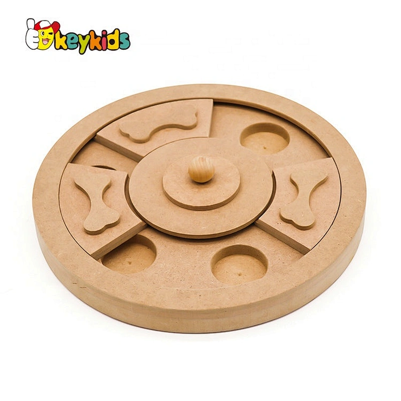 Free sample fun pets training wooden cat treat toy for wholesale W06F105B