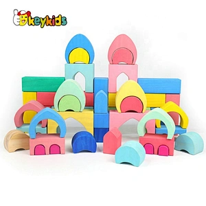 Customize educational wooden gemstone puzzle for kids W14A263
