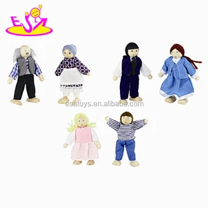 Custom kids funny wooden puppet toys for sale W06D013