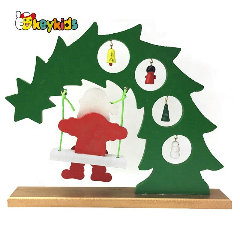 Custom Christmas wooden table decorations for children W09D074