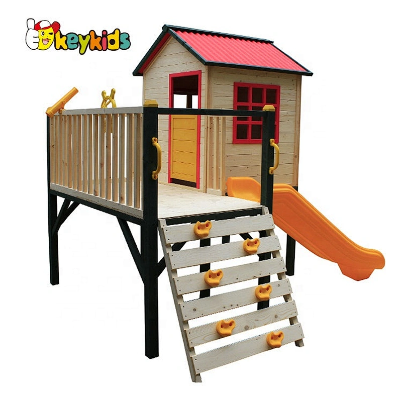 New Hottest Customizable Small Wooden Playhouse Outdoor Garden W01D079A