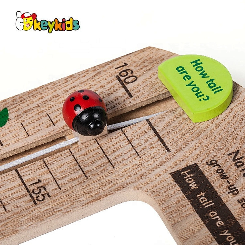 Home Decor children growth wooden wall ruler height chart for kids W09C010