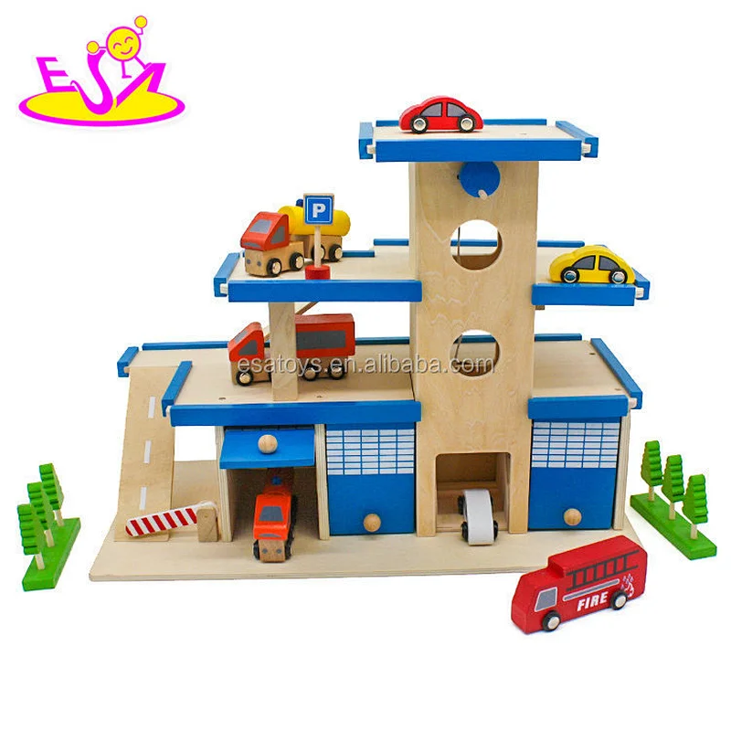 hottest children wooden depot toy for preschoolers W04B032