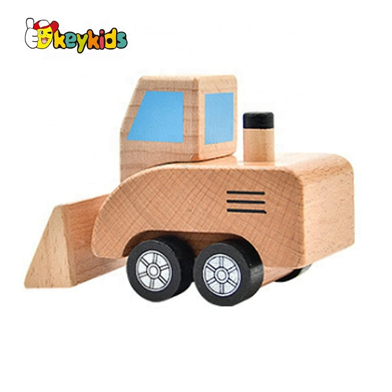 2020 New design mini wooden cement truck toy for children W04A462