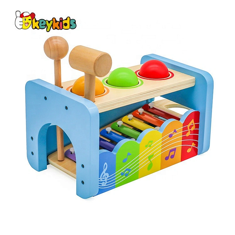 2021 New released musical wooden baby toy instruments for preschool W07A170