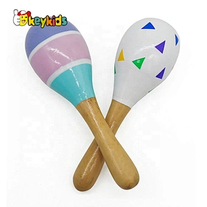 OEM/ODM Educational Wooden Maracas Baby W07I149