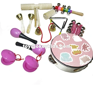 2021 New adorable wooden baby instrument toy set for preschool W07A199