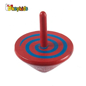 New hottest antique wooden spinning tops with handmade W01A343D