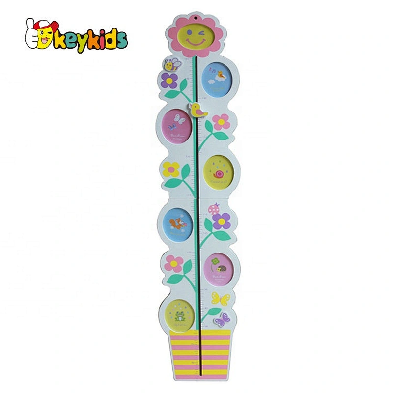 Wall decor handing ruler wooden growth chart for kids W09C007