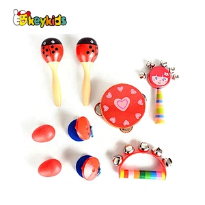 2021 New recreational musical wooden baby toy instruments for preschool W07A179