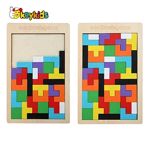 Wholesale Alphabet Excavator Unique Wooden Puzzle Toys W14D125