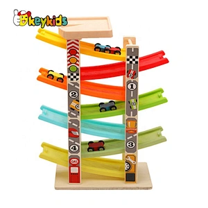 2020 Customizable Mini Wooden Toy Car Ramp Track For Toddlers W04E110