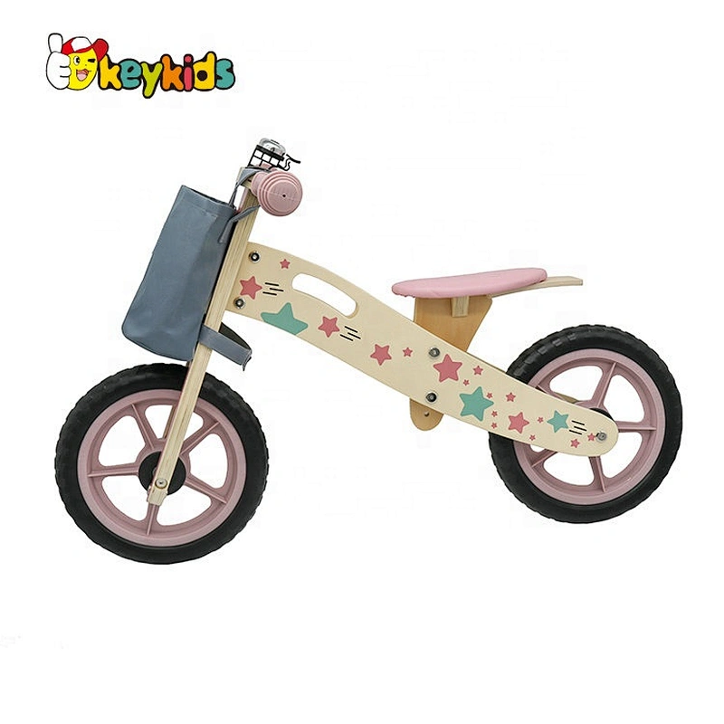 OEM customize ride on car wooden children bike for wholesale W16C307A