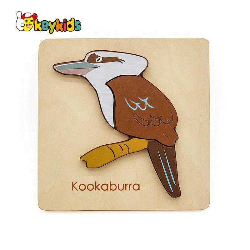 2020 Customize educational wooden platypus puzzle for children W14D117