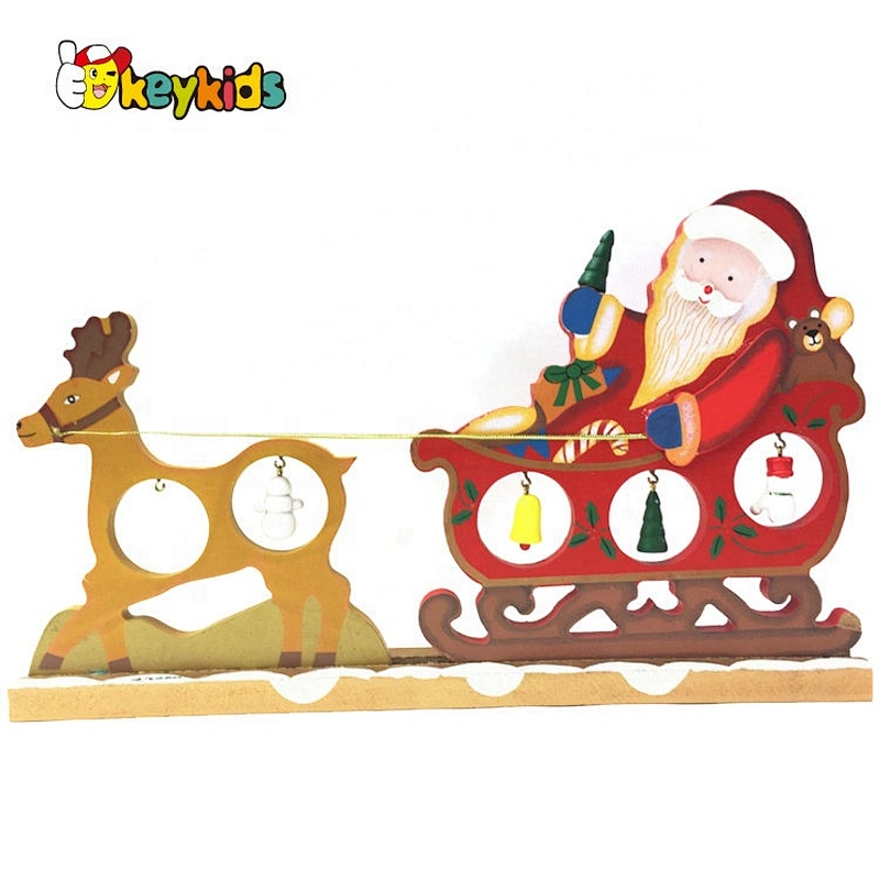 Custom Christmas wooden table decorations for children W09D074
