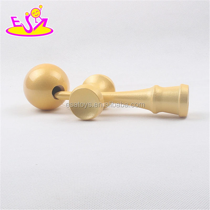 Best quality baby wooden kendama toy with customized W01A037