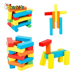 2020 Customize educational wooden magnetic blocks for kids W13A223
