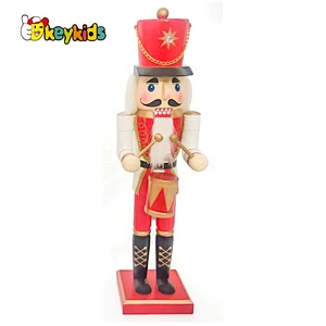 High quality decor wooden nutcracker items for wholesale W02A341