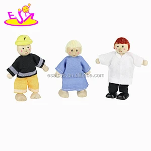 Custom kids funny wooden puppet toys for sale W06D013