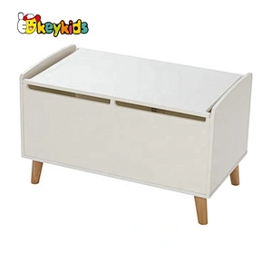 Wholesale White Wooden Playroom Storage Boxes For Kids W08C288