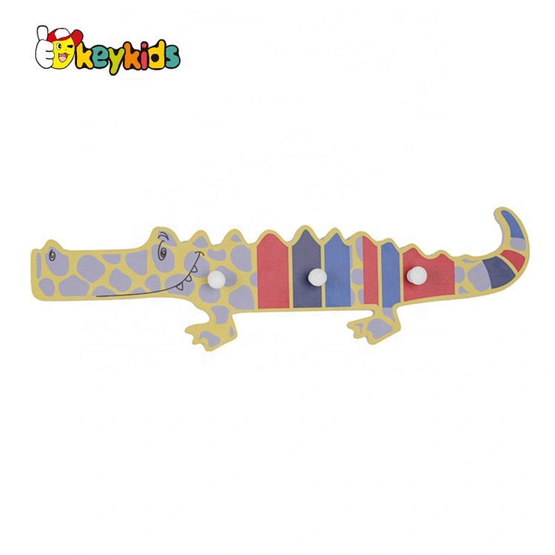 high quality pink wooden coat hooks with customize W09B104