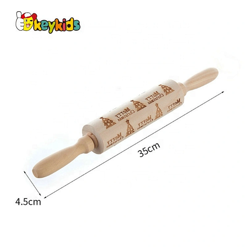 high quality natural wooden cooking spoon with handmade W02B043