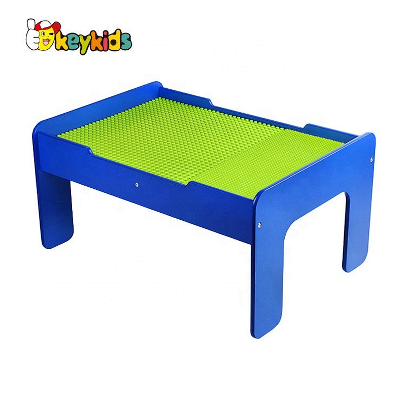Most popular preschool children wooden activity table with board W08G297B