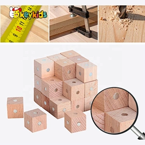 2021 New creative wooden stacking blocks for kids W13D333