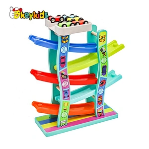 2020 Customizable Mini Wooden Toy Car Ramp Track For Toddlers W04E110